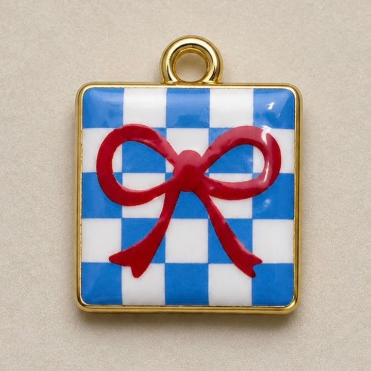Charms - Enamel Bow