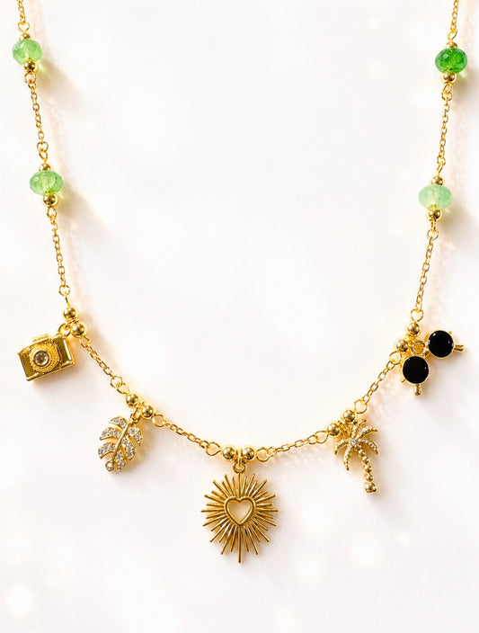 Out of Office Charm Necklace