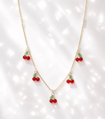 She's My Cherry Pie Charm Necklace
