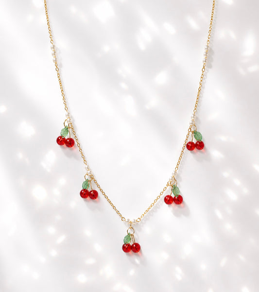 She's My Cherry Pie Charm Necklace