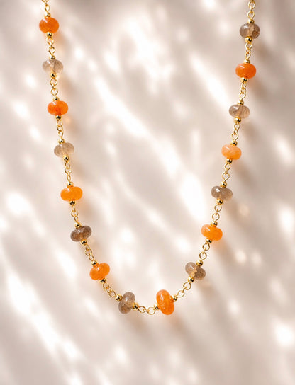 Aperol Spritz Necklace
