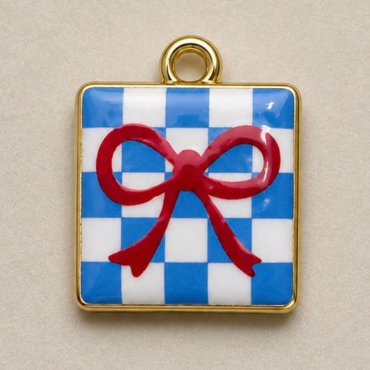 Charms - Enamel Bow