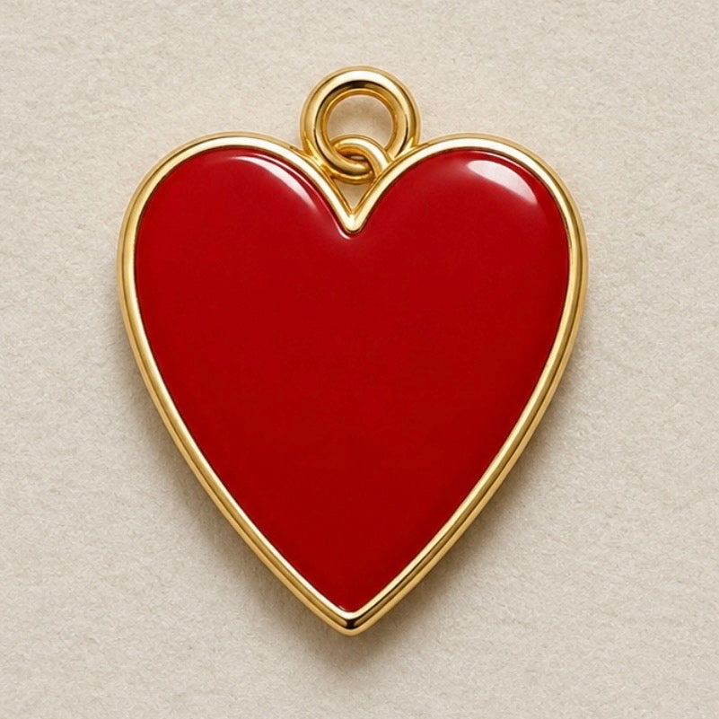 Charms - Red Heart