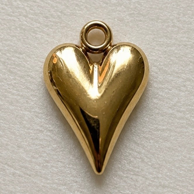 Charms - Gold Heart