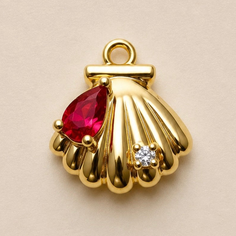 Charms - Shell and Stone