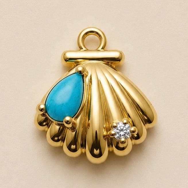 Charms - Shell and Stone