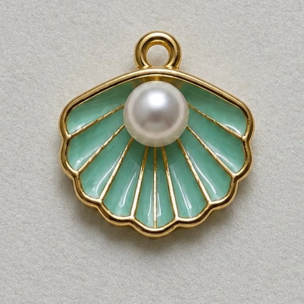 Charms - Scallop Shell
