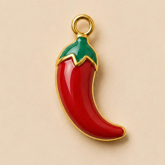 Charms - Enamel Chili