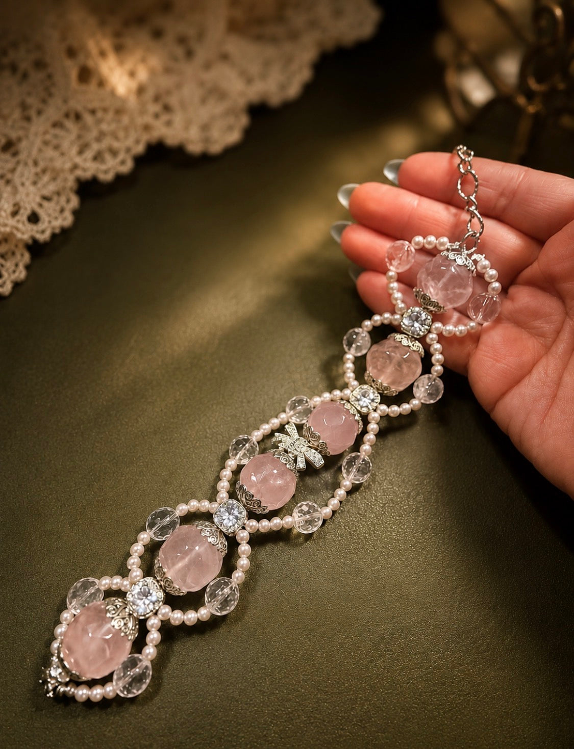Blush Moonlace