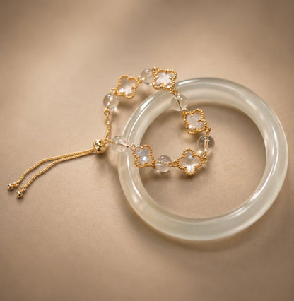 Duet 2- Clear Moonlight and Clear Quartz